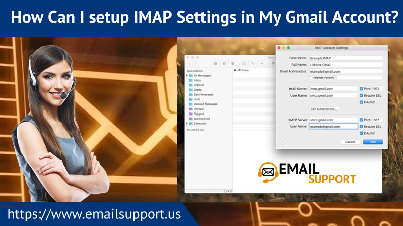 Gmail IMAP settings