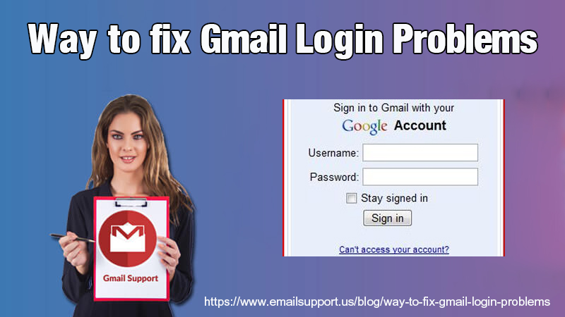 gmail login problmes