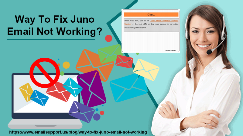 juno email not working