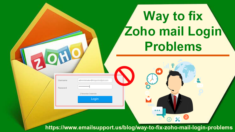 zoho mail problems