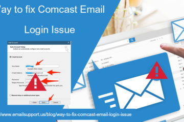 comcast login issue