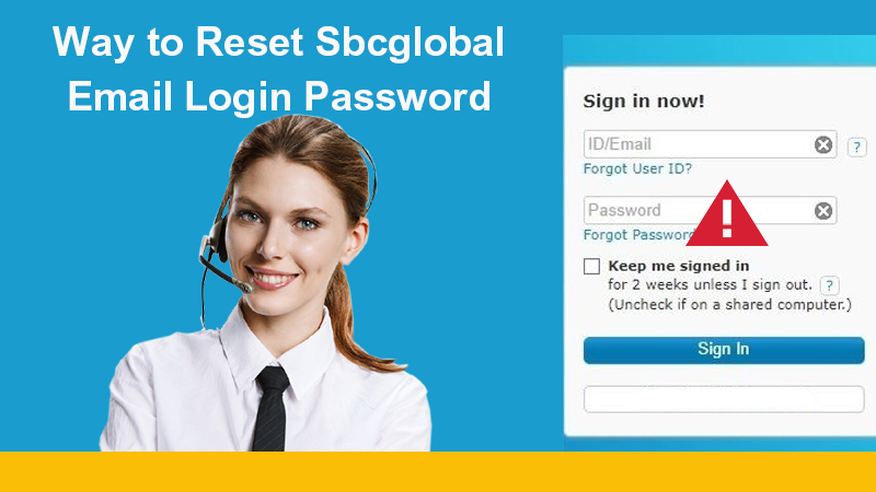 reset sbcglobal password