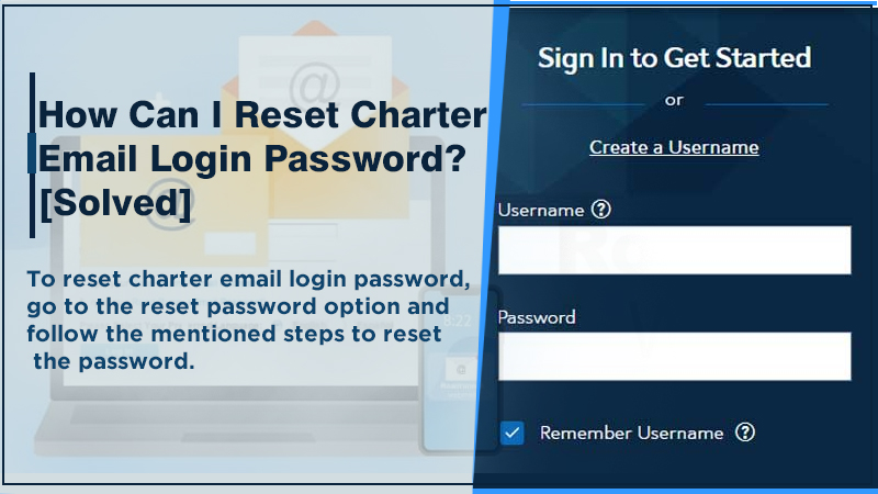 Reset Charter Email Login Password