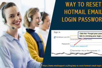 reset hotmail login password