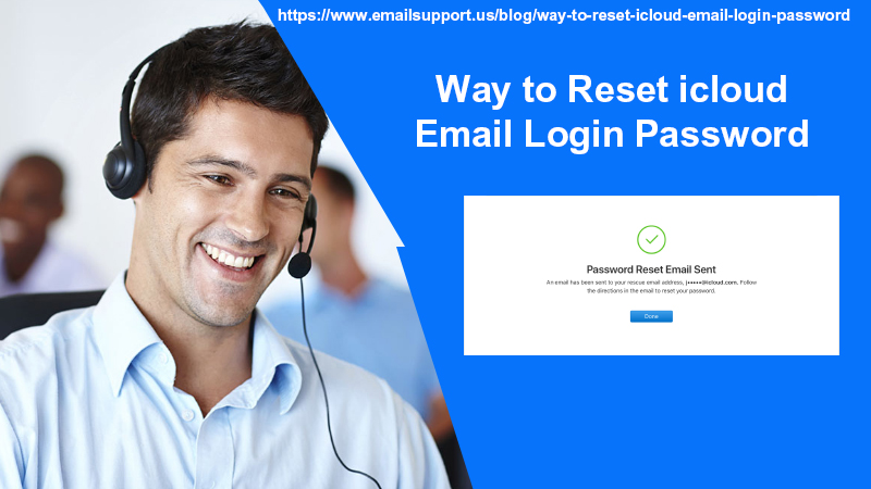 Way to Reset icloud Email Login Password