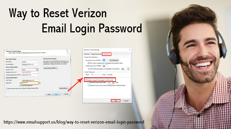 reset verizon email password