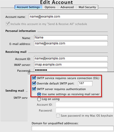 Properly Configure SMTP Settings