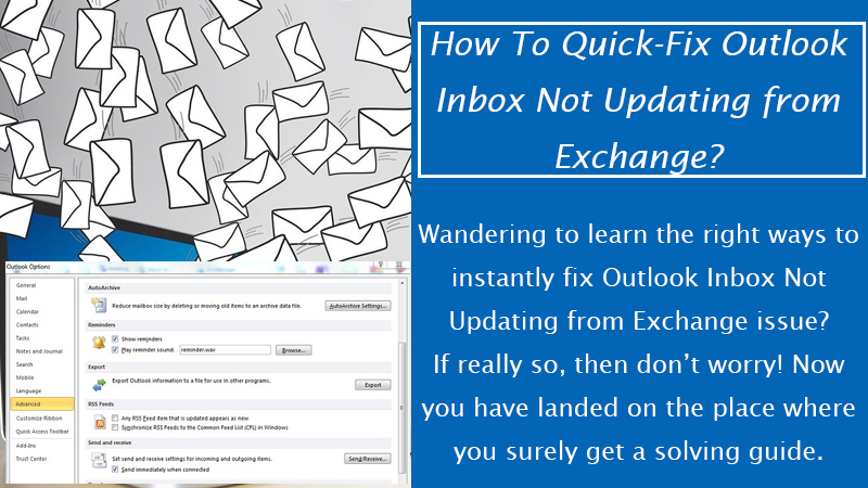 Outlook Inbox Not Updating from Exchange