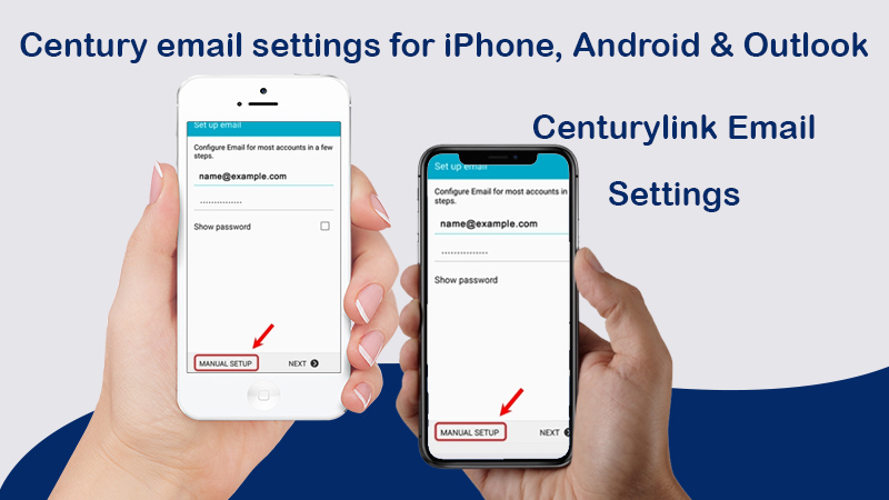 Centurylink email settings for iPhone, Android & Outlook
