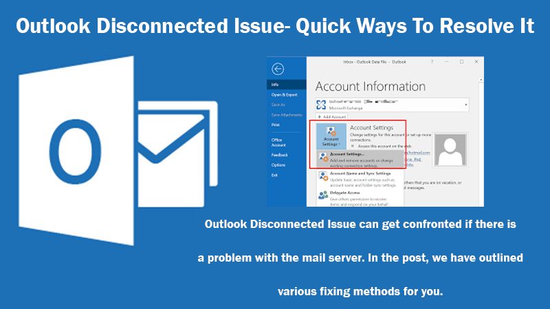 Outlook disconnected issue