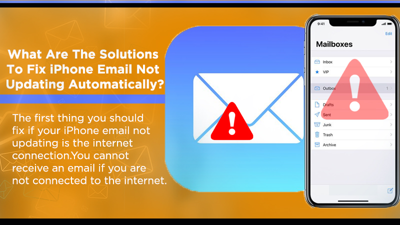 iphone email not refreshing