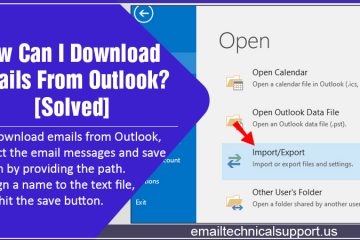 Download Emails From Outlook