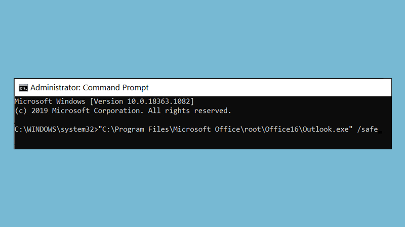 Use Command Prompt - 2
