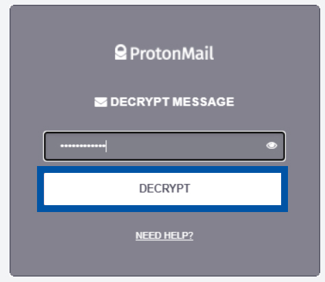 Manually Decrypt Email with ProtonMail 2