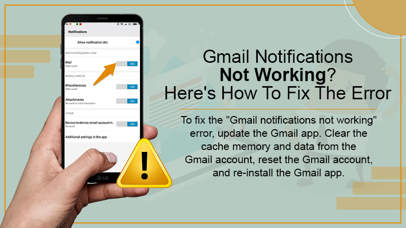 Gmail Notifications Not Working