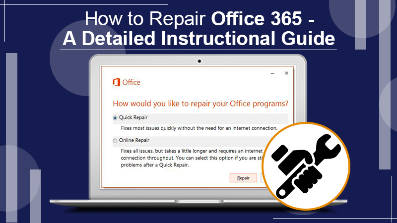 How to Repair Office 365