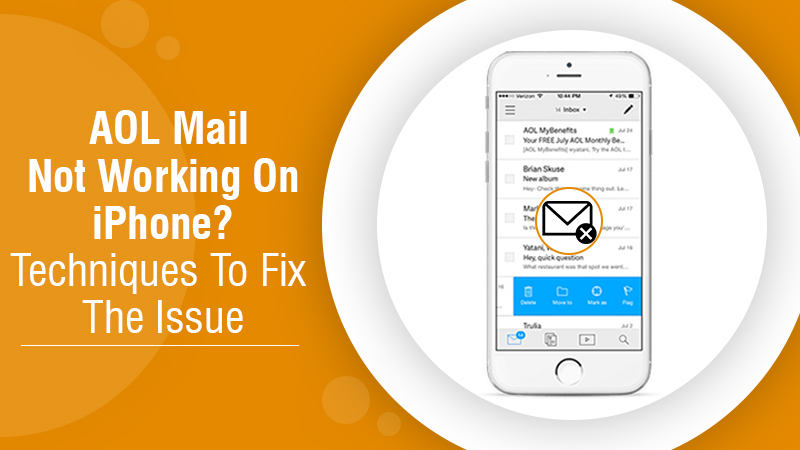 AOL Mail Not Working On iPhone