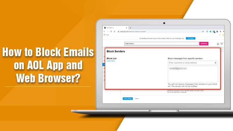 How to Block Emails on AOL