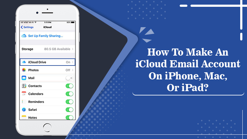 How To Make An iCloud Email