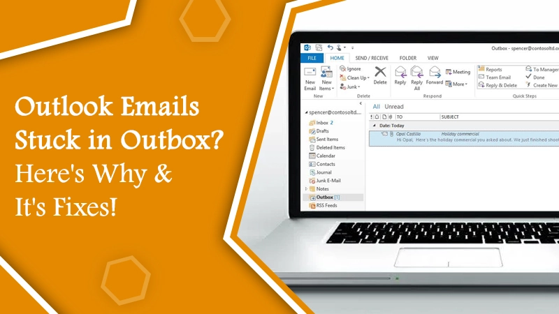 Outlook Emails Stuck in Outbox