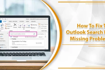 Outlook Search Bar Missing