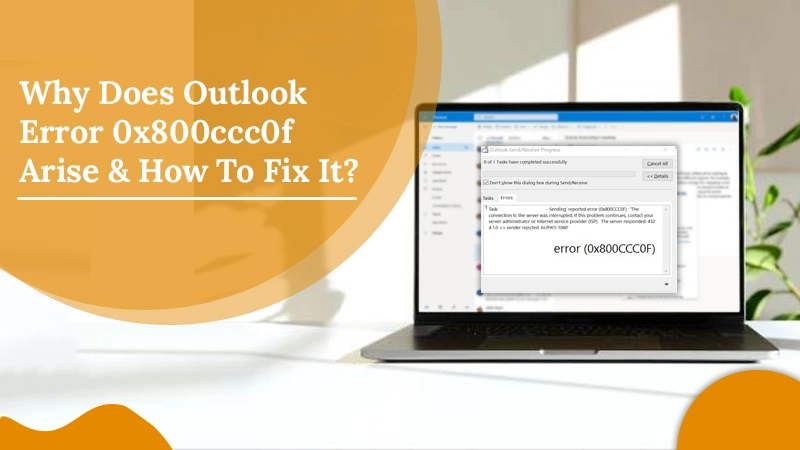 Outlook Error 0x800ccc0f
