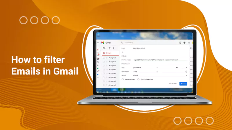 how to filter emails in gmail